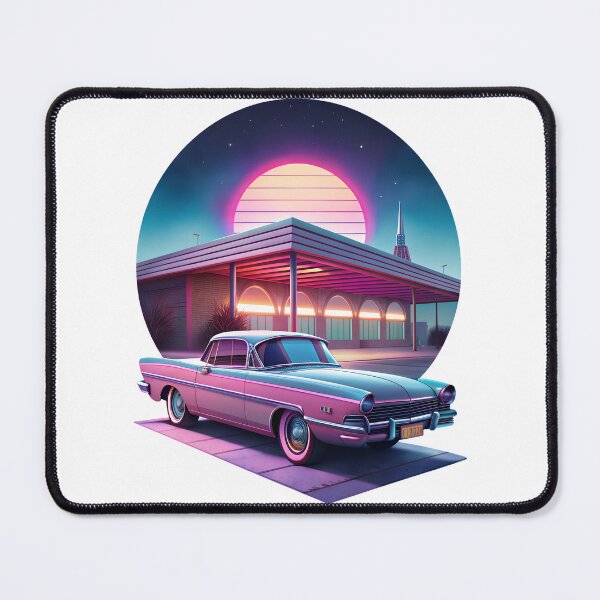 Item preview, Cool Classic Car Retro Diner designed and sold by ZeptepiTrends.