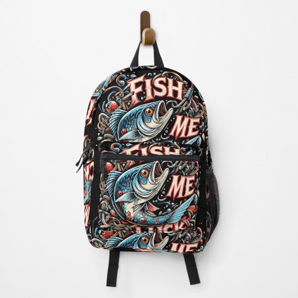 Item preview, Fish me luck fishing gift designed and sold by Pineapple-Tree.