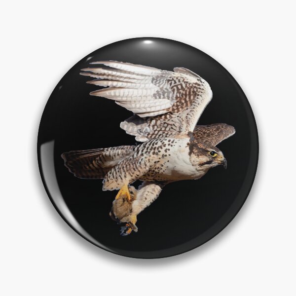 Item preview, Falcon Saker flying designed and sold by YoshiArtDesign.