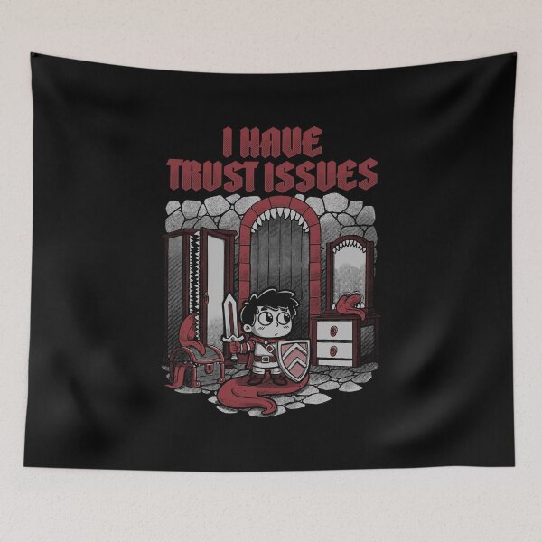 Item preview, RPG Mimic Trust Issues - Cute Funny Adventure designed and sold by Studio Mootant.