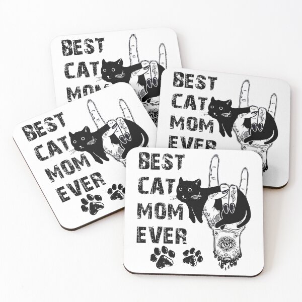 Item preview, Best Cat Mom Ever designed and sold by godleo.