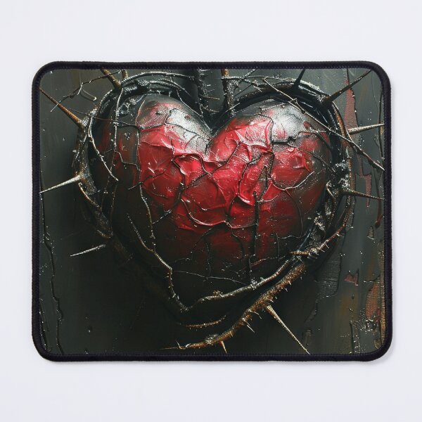 Item preview, Coeur avec épines designed and sold by OccultDreams.