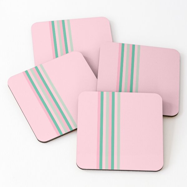 Item preview, Ribbon Stripes - Green and Pink designed and sold by SilverPegasus.