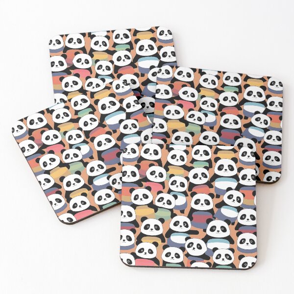 Item preview, Cute panda pattern designed and sold by Haji  Kamora.
