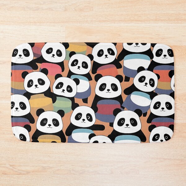 Item preview, Cute panda pattern designed and sold by Haji  Kamora.