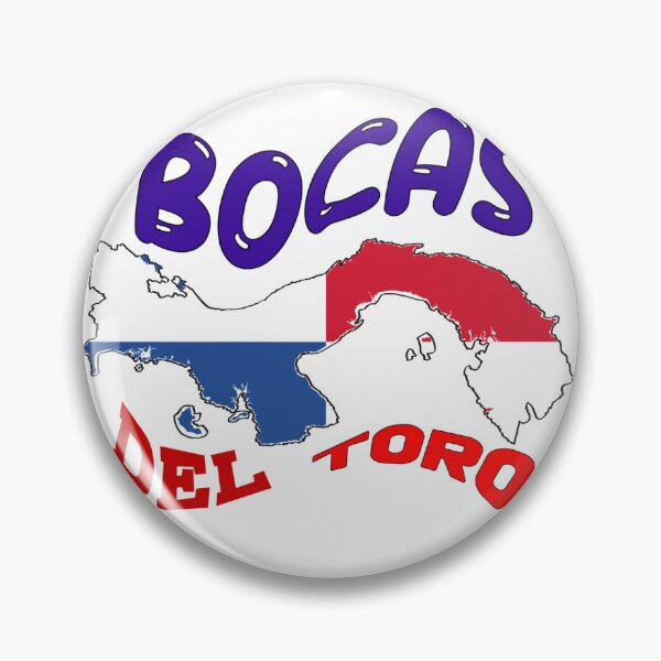 Item preview, Bocas Del Toro Panamá Forma del país y colores de la bandera designed and sold by julyperson.