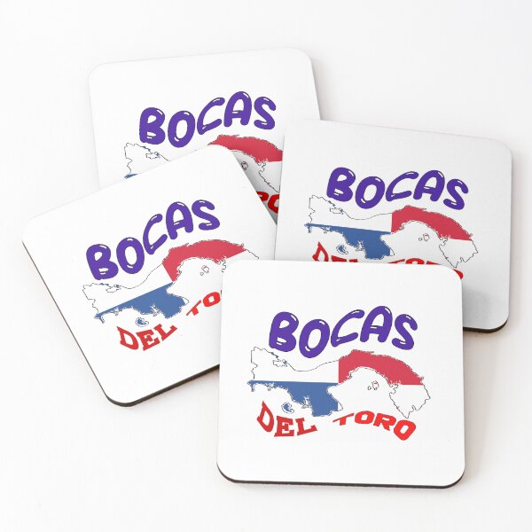 Item preview, Bocas Del Toro Panama Country Shape and Flag Colors designed and sold by julyperson.