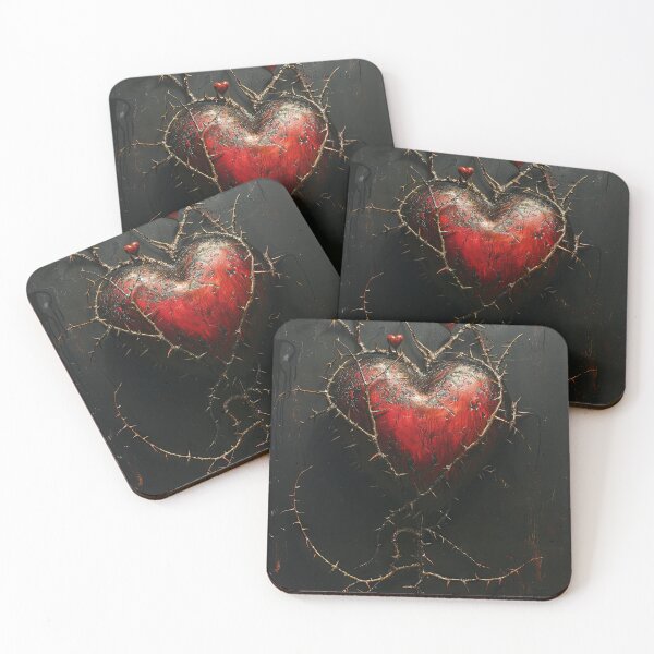 Item preview, Coeur avec épines (Variation) designed and sold by OccultDreams.