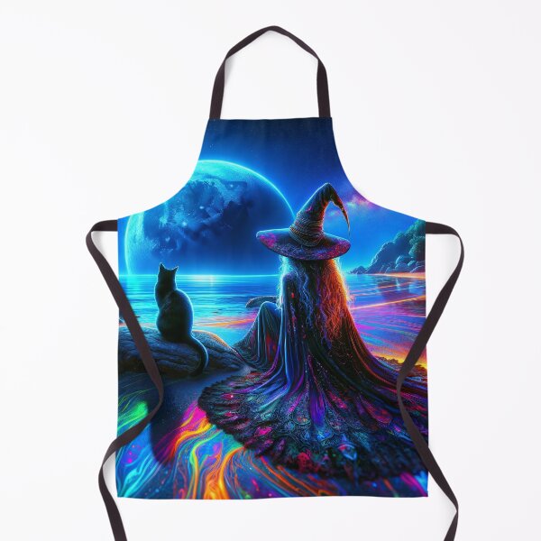 Item preview, Lunar Enchantment: Tides of Awe - A Bohemian Witch's Moonlit Vigil designed and sold by leyfinder.