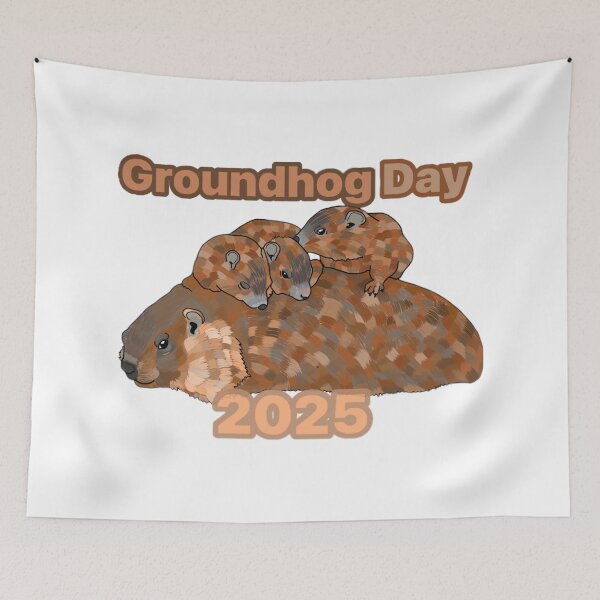 Item preview, Groundhog Day 2025 designed and sold by Artistkhg.