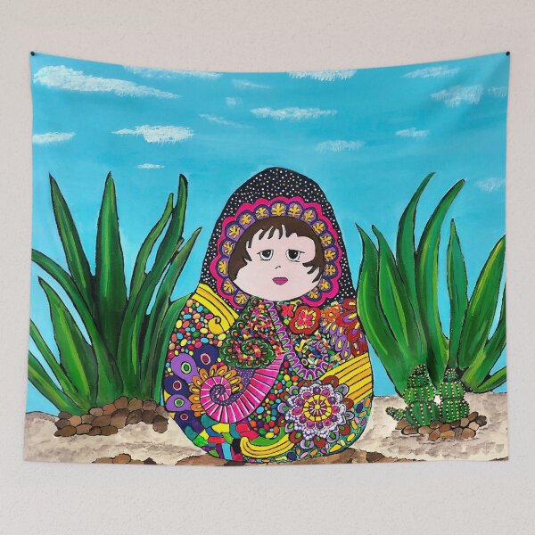 Item preview, Russian Doll in Mexico designed and sold by elenafdzz.