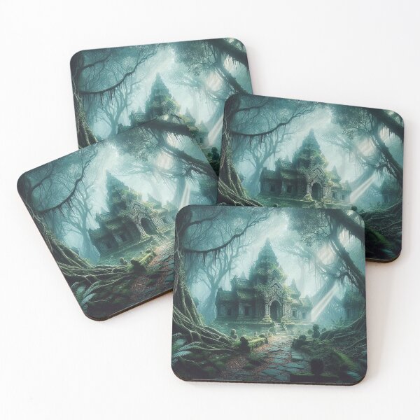 Item preview, Mysterious Forest Temple designed and sold by Cerberus-Art.