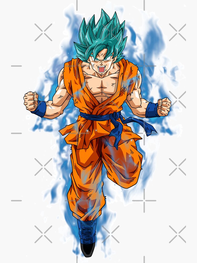 Goku (Super Saiyan Blue Edition) Sticker