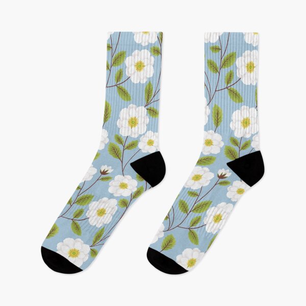 Item preview, Mountain Avens Floral Pattern designed and sold by meghanmarie.