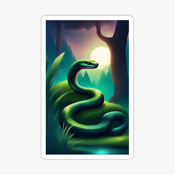 Item preview, Venomous Vipers: Insights into Snake Behavior designed and sold by CedricHo.
