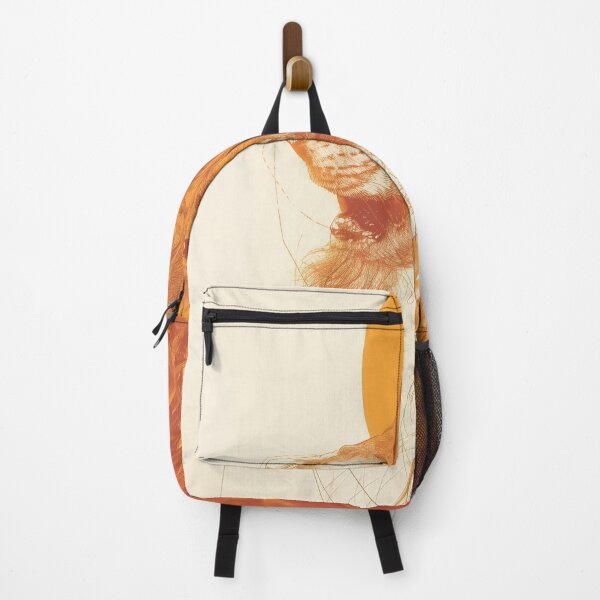 Item preview, Lycanthropy in Orange Abstract Print designed and sold by JaimeLikes.