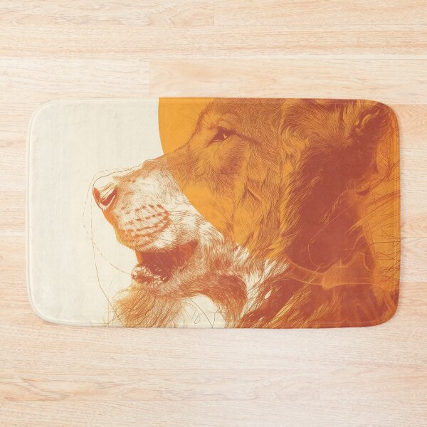 Item preview, Lycanthropy in Orange Abstract Print designed and sold by JaimeLikes.
