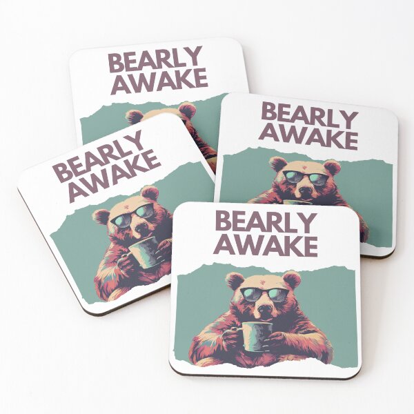 Item preview, Bearly Awake designed and sold by HippieShackAL.