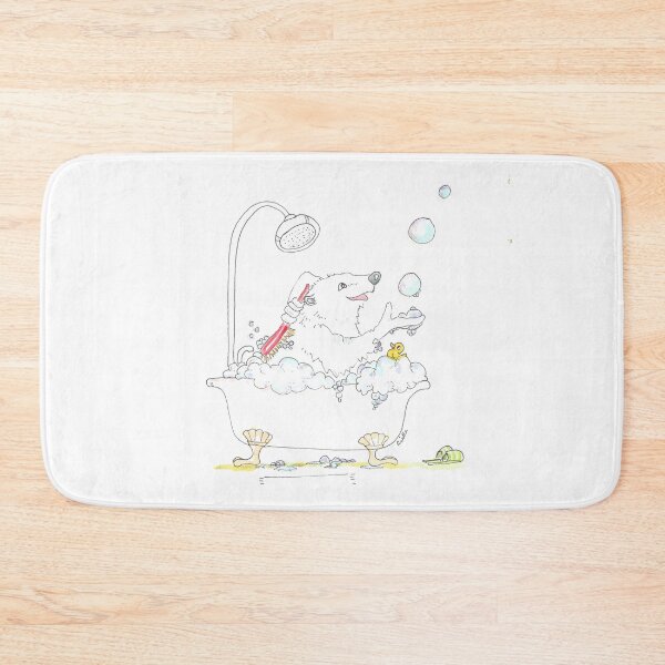 Item preview, Polar bear bathing designed and sold by GiselleSellier.
