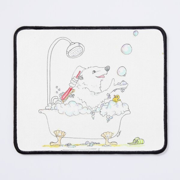 Item preview, Polar bear bathing designed and sold by GiselleSellier.