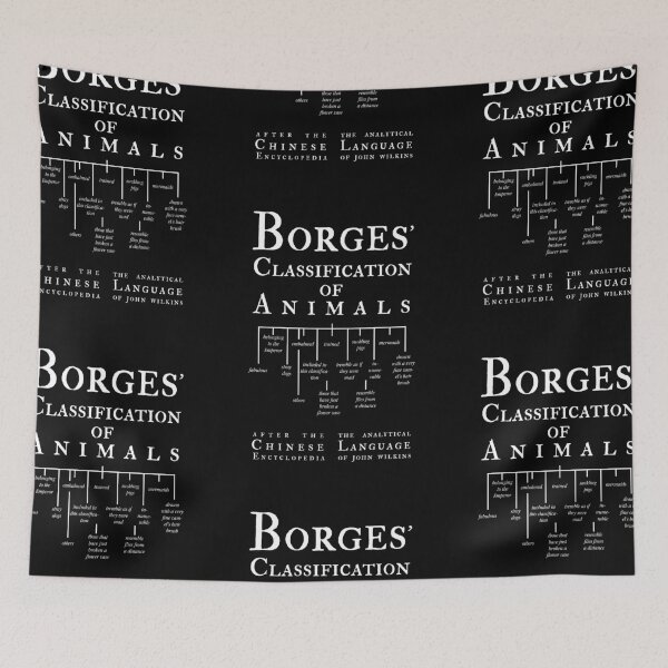 Item preview, Jorge Luis Borges Inspired T-Shirt: Dive into the Analytical Language World! designed and sold by chillstudio.