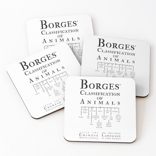 Item preview, Jorge Luis Borges Inspired T-Shirt: Dive into the Analytical Language World! designed and sold by chillstudio.