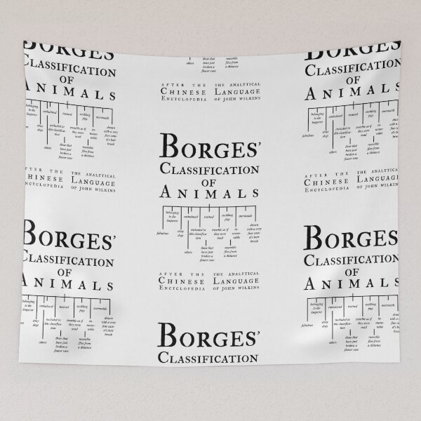 Item preview, Jorge Luis Borges Inspired T-Shirt: Dive into the Analytical Language World! designed and sold by chillstudio.