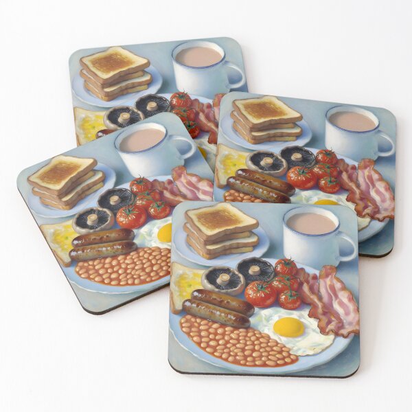 Item preview, Oil Full English Breakfast  designed and sold by JammDesigns.