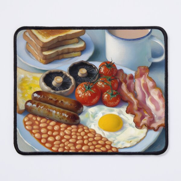 Item preview, Oil Full English Breakfast  designed and sold by JammDesigns.