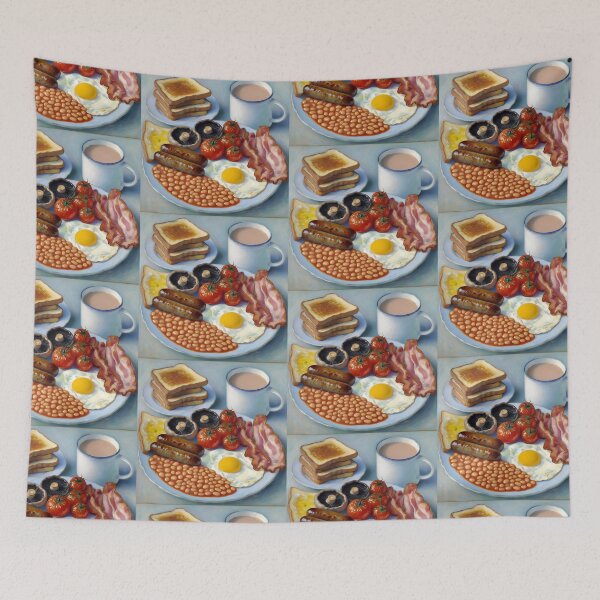 Item preview, Oil Full English Breakfast  designed and sold by JammDesigns.