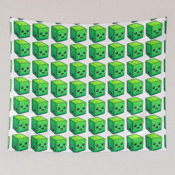 Item preview, Shocked green cube designed and sold by filigreedigital.