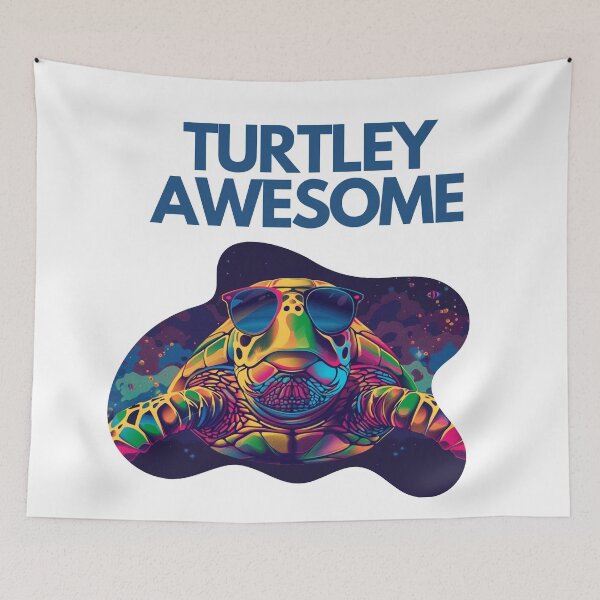 Item preview, Turtley Awesome designed and sold by HippieShackAL.