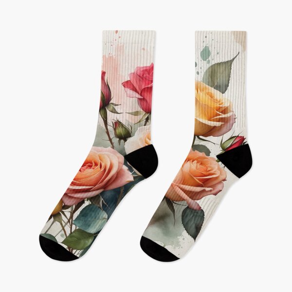Item preview, Stunning Bouquet of Roses in Watercolor designed and sold by Marcu Ioachim.
