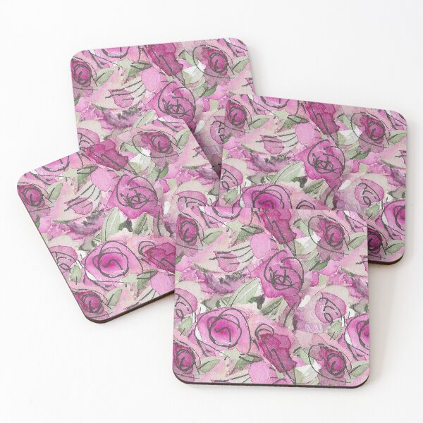 Item preview, Whimsical Watercolour Rambling Roses designed and sold by Clare Walker.