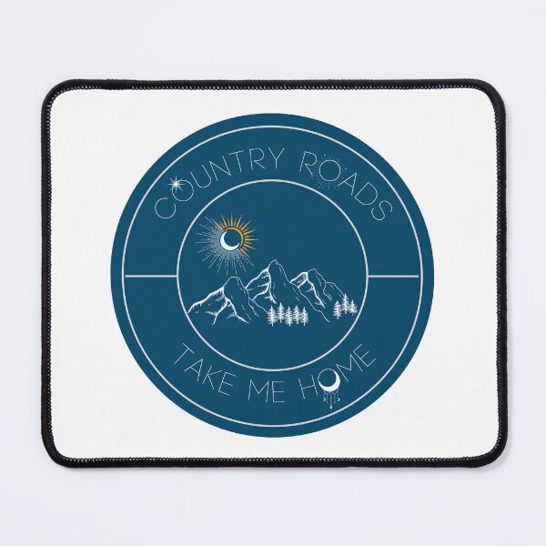 Item preview, Country Roads (Take Me Home) designed and sold by Jellywyrm Art Shoppe.