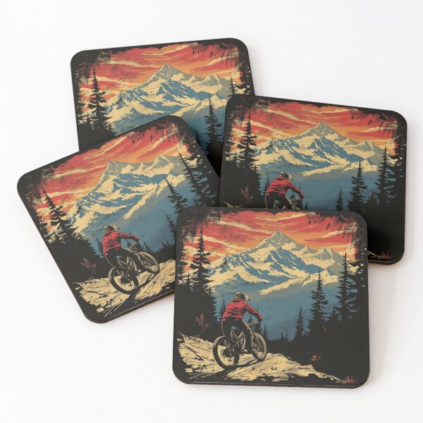Item preview, Mountain Bike Rider | T-Shirt designed and sold by NicolasGlowArt.