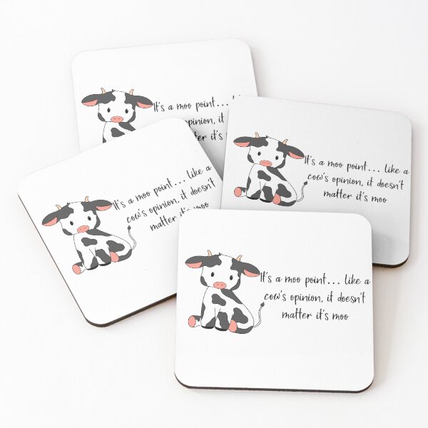 Item preview,  "moo point" quote  designed and sold by alexs-creations.