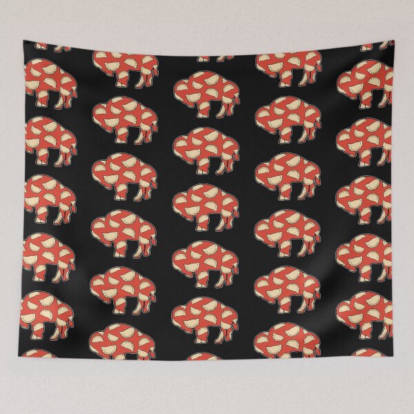 Item preview, Buffalo Pierogi Silhouette - Red designed and sold by bamatt30.