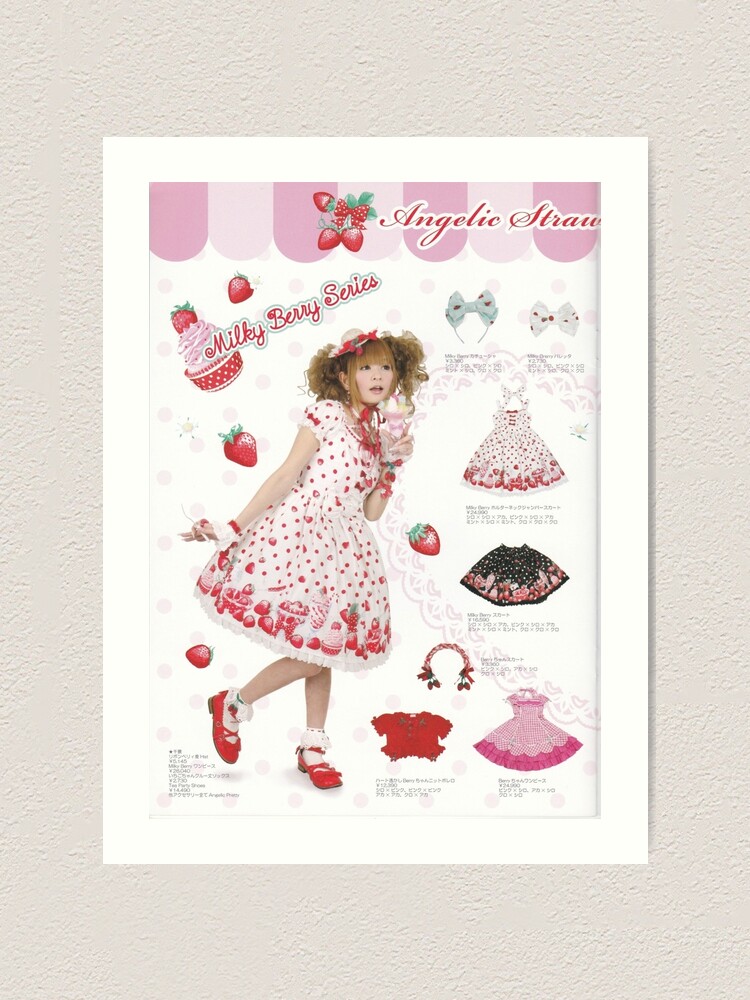 angelic pretty milky berry catalogue 2