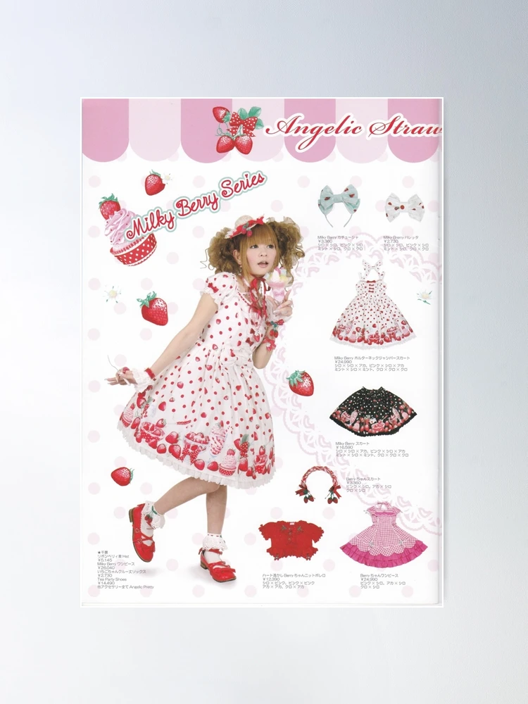 angelic pretty milky berry catalogue 2 | Poster