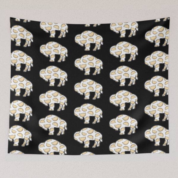 Item preview, Buffalo Pierogi Silhouette - White designed and sold by bamatt30.