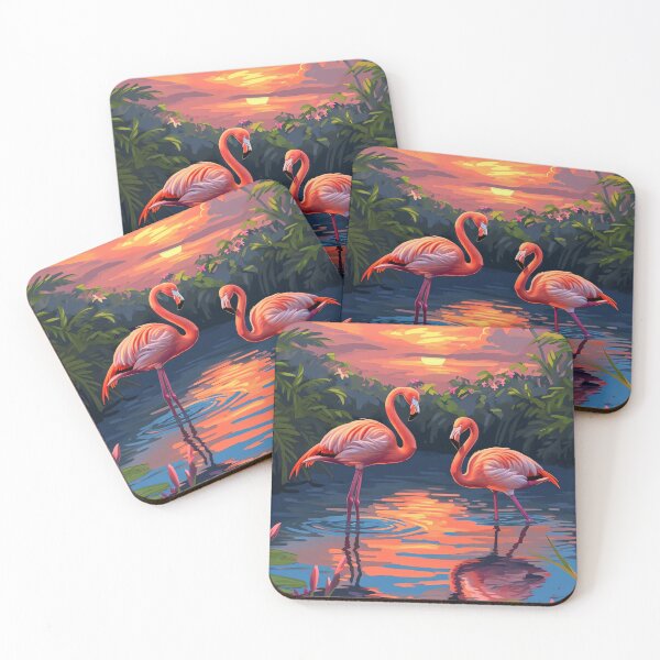 Item preview, Flamingo Ballet Delight designed and sold by cute-animals99.