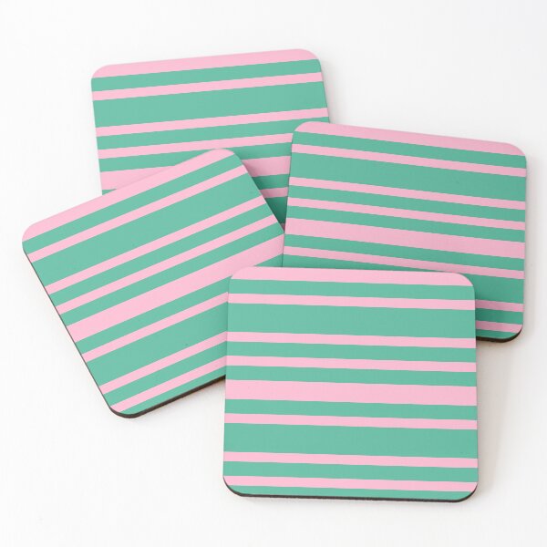 Item preview, Fun Barcode Stripes - Green and Pink designed and sold by SilverPegasus.