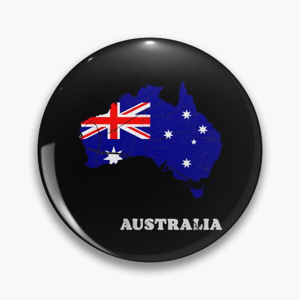 Item preview, Australia Flag Map Wood Effect  designed and sold by Blok45.