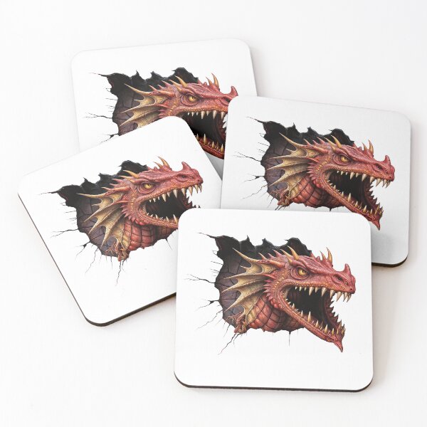Item preview, Dragon in the hole. 3D anamorphic illusion. designed and sold by twisted-dot.