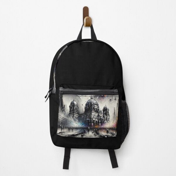 Item preview, Berlin's Historic Heartbeat: Nightfall's Monochrome Magic designed and sold by leyfinder.