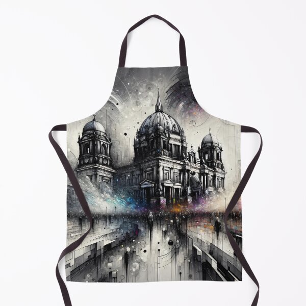 Item preview, Berlin's Historic Heartbeat: Nightfall's Monochrome Magic designed and sold by leyfinder.