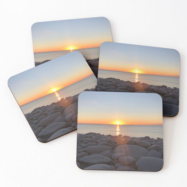 Item preview, Aberystwyth Beach Sunset designed and sold by passportpaige.