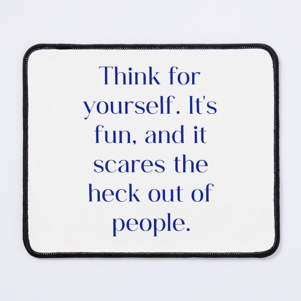 Item preview, Think for Yourself designed and sold by Decaf2Go.