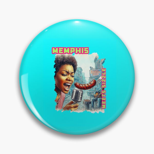 Item preview, Memphis Sizzle, Sausage on a Fork, Tennessee designed and sold by Get-Forked.